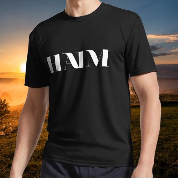 New item Haim logo Active Logo T-Shirt Funny American Size S to 5XL M