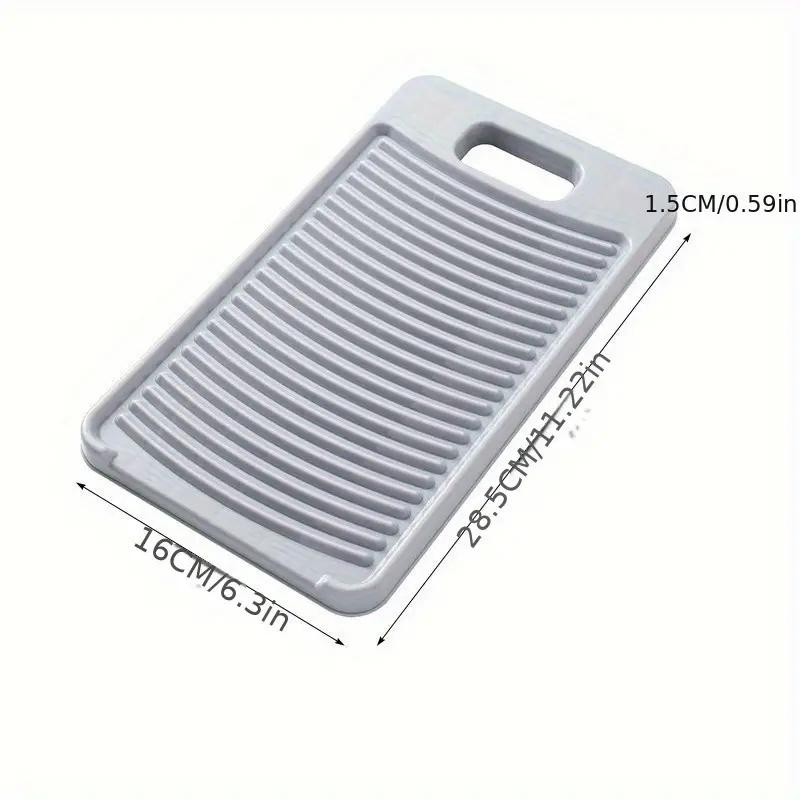 

Thickened Non-Slip Laundry Board for Home And Dorm Use, Multi-Purpose Washing Board for Clothes, Bathroom Accessories, Kitchen S светло-серый