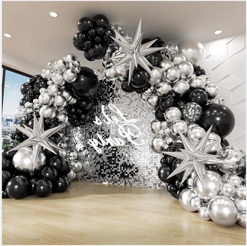 Starburst Thickened Balloon Chain Set for Celebrations