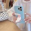 Kawaii 3D Angel Wings Soft Silicone Case With Stand Holder Cover for iPhone 16 15 14 Plus 13 12 Pro Max Phone Cases Capa