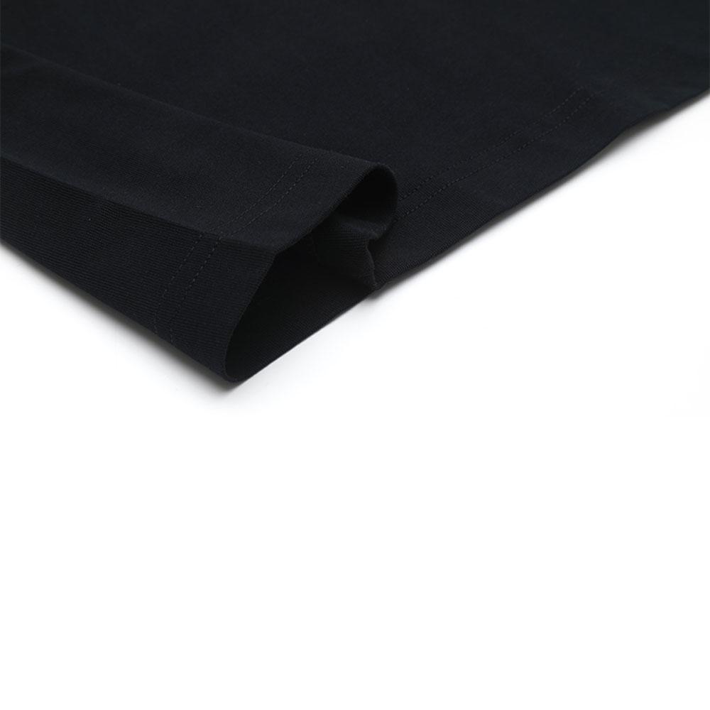 Emporio Armani SS25 Logo Embroidered Round Neck Loose Fit Short Sleeve T-Shirt Men Tops Dark-Blue EM001060-AF13715-UB118