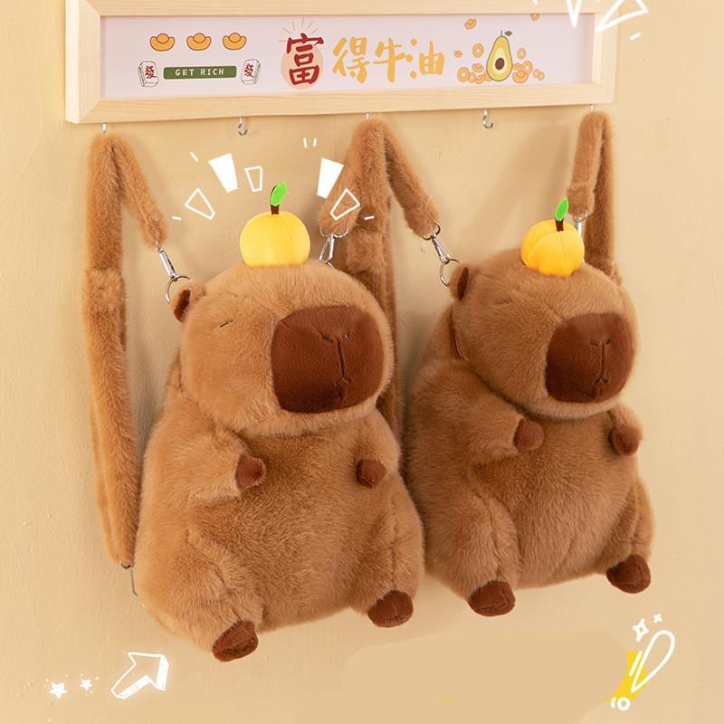 Adorable Panda Plush Handbag Cute Cartoon Plush Toy Shoulder Bag For Kids