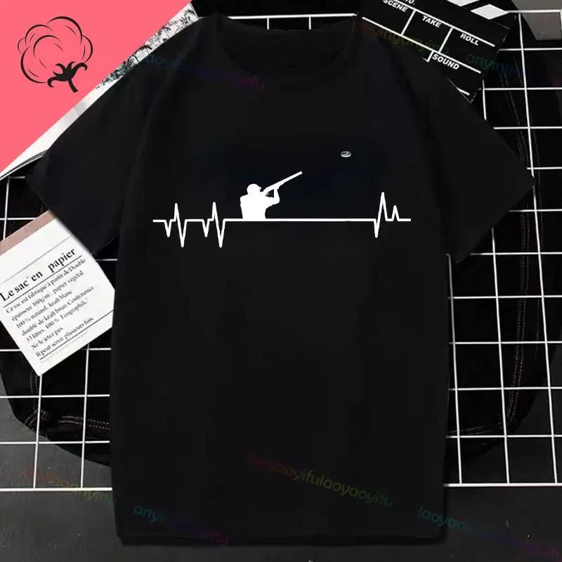 Anatomy Of A Fat Pew Pewer Tshirt Hunt Clay Pigeon Shooting Pure Cotton Shortsleev Summer Outdoor Clothing Graphic Tees