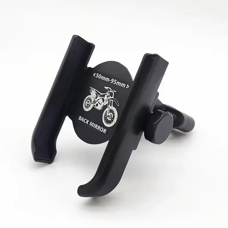 Aluminum Alloy Motorcycle Bicycle Mobile Phone Holder GPS Bracket Mounting Clip Multi-specification Mobile Handlebar Bracket