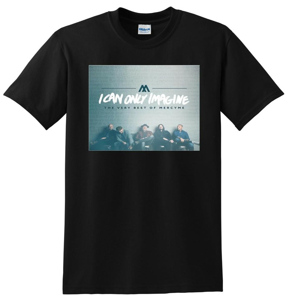 *NEW* MERCYME T SHIRT i can only imagine vinyl cd cover S-5XL Unisex T-Shirt XXXXL