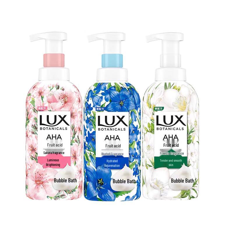 

LUX Scented Shower Gel 3-Pack (Freesia, Cherry Blossom, Bluebell)