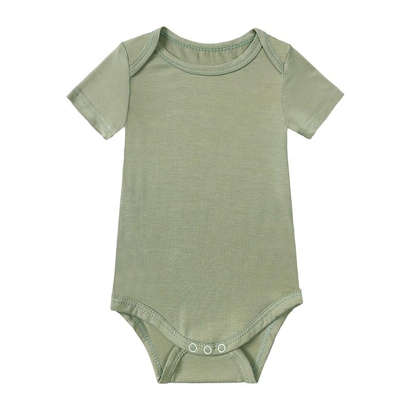 Newborn Summer Romper - Short Sleeve Baby Onesie