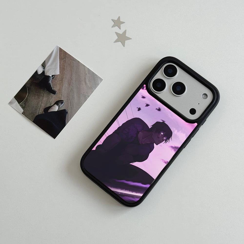 Toji Fushiguro Jujutsu K-Kaisen Handyhülle Für IPhone 17 Air 16 15 14 Plus 13 12 11 Pro Max Zweifarbig Hart-PC Mode Schutz