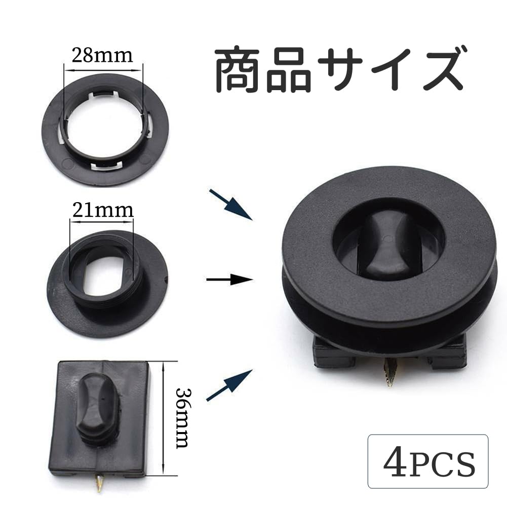 Car Floor Mats Fixing Clips Set of 4 Universal Car Floor Mat Clips Universal