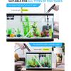 Aquarium Siphon Pump Gravel Cleaner, Fish Tank Vacuum Gravels Cleaning Kit, Manual Water Changer with Air Push Button, Aquariums Sand Clean Set, Hose