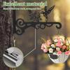 2Pcs Iron Wall Hooks for Hanging Plants Lanterns Metal Strong Load Bearing Wind Chime Wall Hanger Brackets for Indoor/outdoor