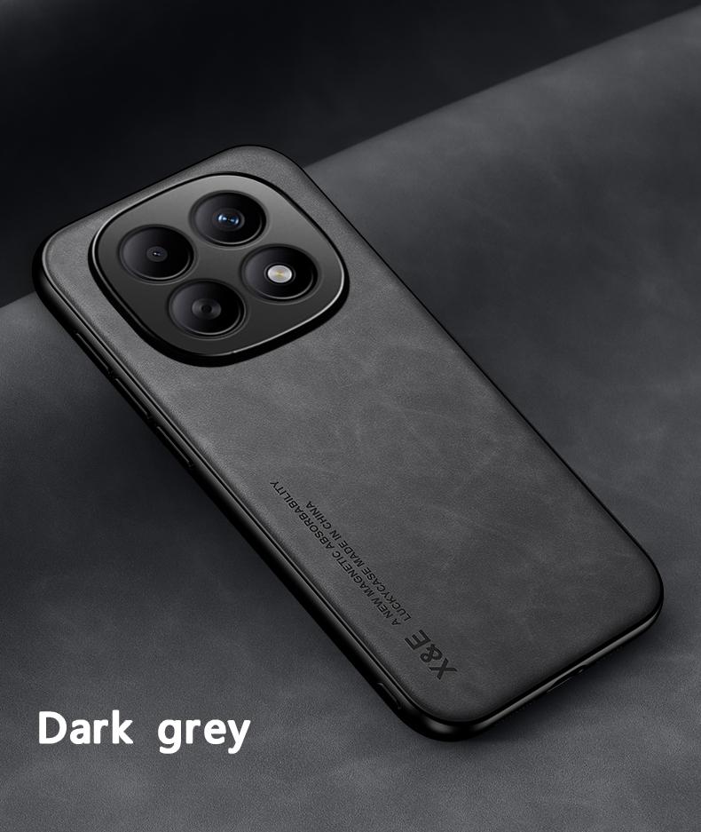 Kožené Pouzdro pro xiaomi POCO M8 Pro 5G Pouzdro pro POCO M8 5G Capa Ultra tenký Kryt s Magnetickou Ochrranou pro Auto