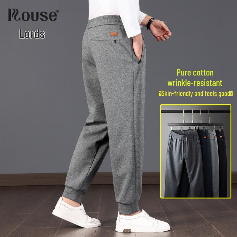 Luoz Men s High-Quality Cotton Blend Jogger Pants 5XL