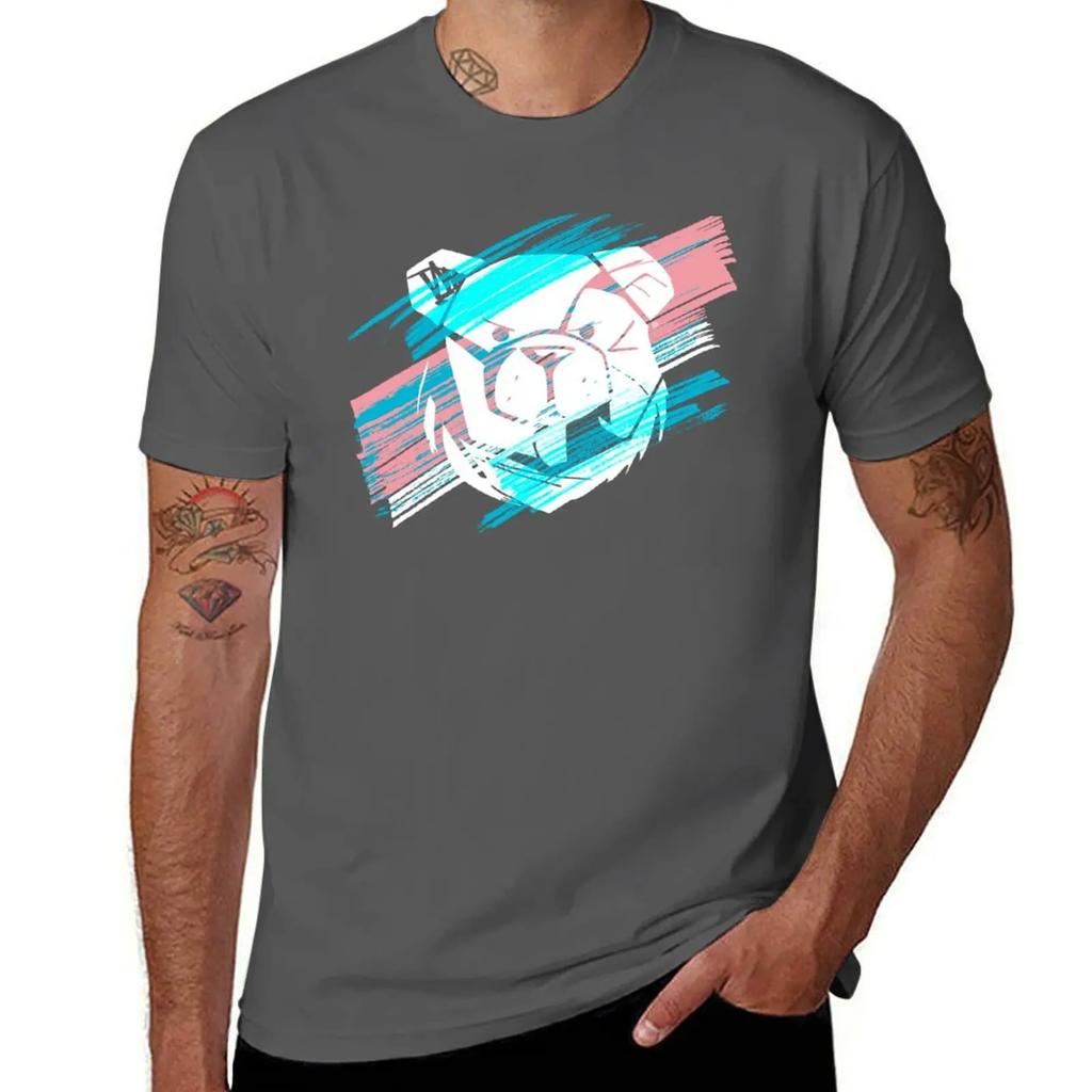 ROBUST BEAR TRACES 08 TShirt man t shirt sports fans kawaii clothes vintage t shirts clothes for men