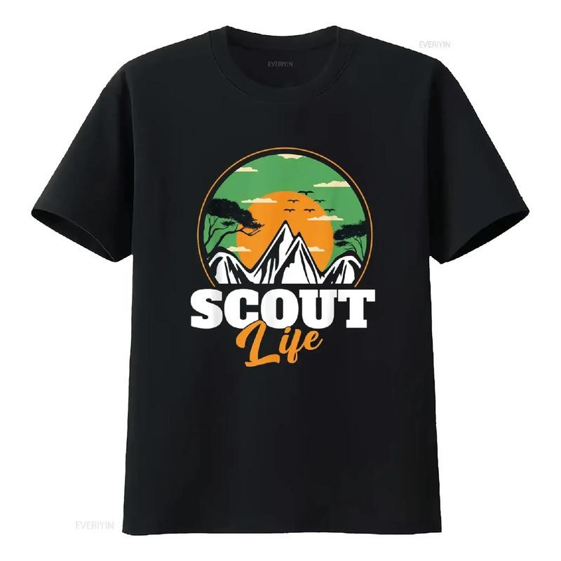 Camiseta Scout Life Scouting Outdoor Hiking Vintage, Conjunt S разноцветный