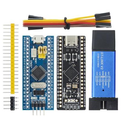 Programator pobierania symulatora ST-LINK V2 STM32F103C8T6 ARM STM32 Minimalna płyta rozwojowa systemu STM32F401 STM32F411