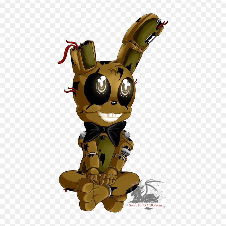 Five Nights At Freddy's 2 Iron on Heat Transfer Printing Vinyllapper-klistremerke for klær DIY-applikasjoner Vaskbare lapper