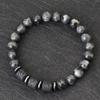 Noter Nuovo Romanzo Bracciale Uomo Occhi di Tigre Naturale Roccia Vulcanica Braccialetto Perline Regalo Per Lui Ematite Guarigione Braslet Pulsera Homme