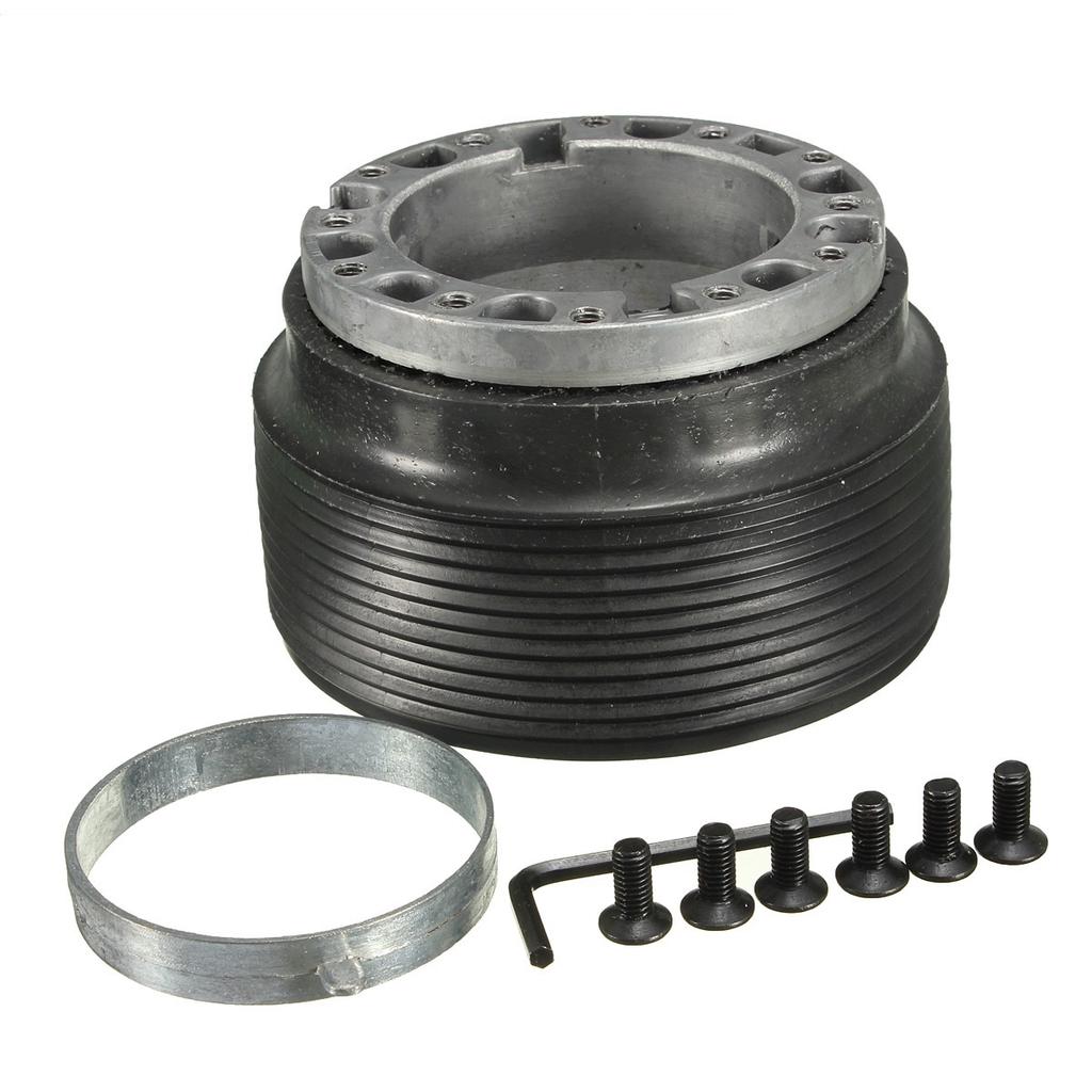 6-Bolt-Hole Steering Wheel Racing Hub Adapter Snap Off Boss Kit for 323 MX3 MX5 MX6