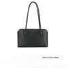 Women's Genuine Leather Tote Bag - Large Capacity Minimalist Underarm Handbag, Versatile Cowhide Shoulder Purse, Spacious Top Handle Bag