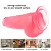 Huge Sliding Testicles Dildo Realistic Soft  Penis G Spot Stimulate Skin Feeling Females Masturbation Sex Toy for Women Adult