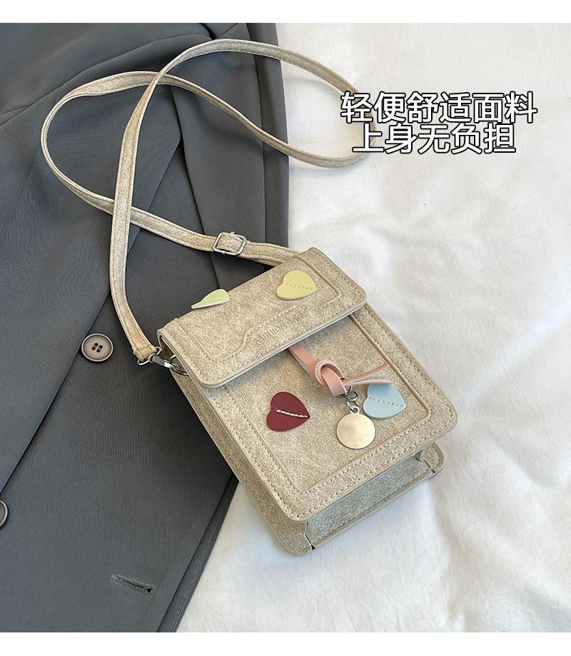 

Шикарная повседневная маленькая квадратная сумка для женщин Стильная летняя 2024 Искренний дизайн с мягкой тканью хаки