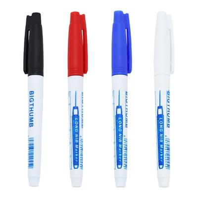 Langnasenmarker 30mm Tieflochmarker Langspitzenmarker Stift Wasserfest Tieflochmarker Zimmermannsmarker