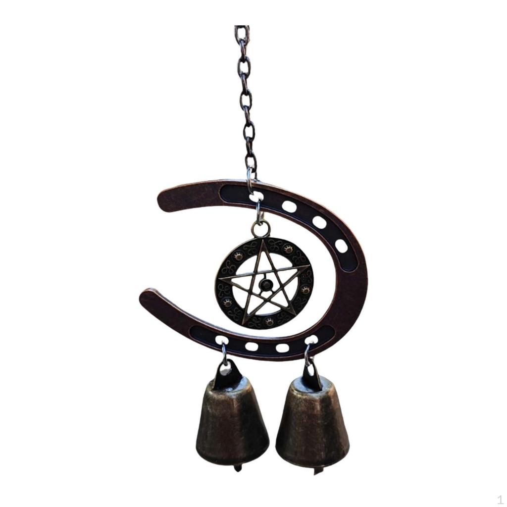 -Shaped Hanging Wind Chime for Outdoor Use