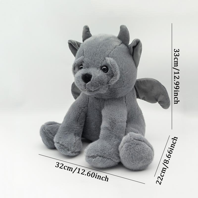 Treasuringu Nieuwe Gargoyle Beer Pluche Speelgoed Gargoyle Pluche Pop Karakter Perifere Gevulde Pop Halloween Kerstmis Zacht Kussen