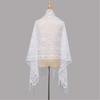 Elegantes Spitzen-Schultertuch Gehäkeltes Schultertuch Schal Überwurf mit Quasten Großartig für Damen Verschiedene Anlässe und Outfits