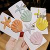 Korean Style Dreamy Seashell & Starfish Hair Clip