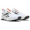 Reebok Buty treningowe fitness Nanoflex Tr 2.0 Oddychające Męskie Sneakersy Biało-Szaro-Pomarańczowe HP6108