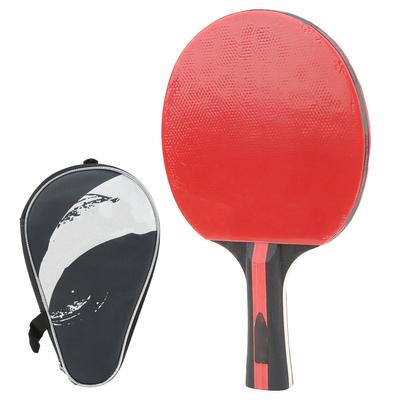 REGAIL Tischtennisschläger Doppelseitiger Rindensehnen-Gummi Training Shakehand Tischtennisschläger