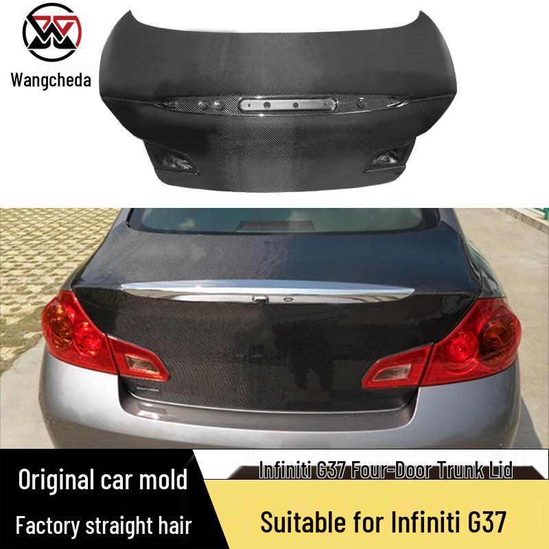 Infiniti G37 Four-Door Carbon Fiber Trunk Lid Upgrade