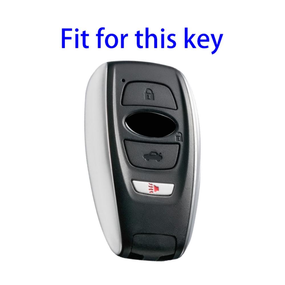 4 Buttons TPU Shell Fob Holder For Subaru Ascent Crosstrek XV BRZ Forester Impreza Legacy Outback Car Smart Key Cover Case
