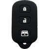 Rpkey Silicone Keyless Entry Remote Control Key Fob Cover Case Protector Replacement Fit For 1999-2009 Toyota 4Runner 2001-2008 Toyota Sequoia