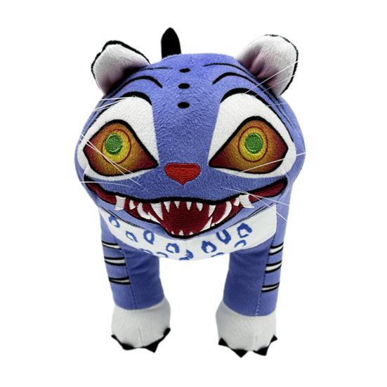 Tiger Plush Doll 18cm Soft Stuffed Animal Game Hunters Virtual Adventures Plush Toy Gift for Gamers Cosplay Enthusiasts