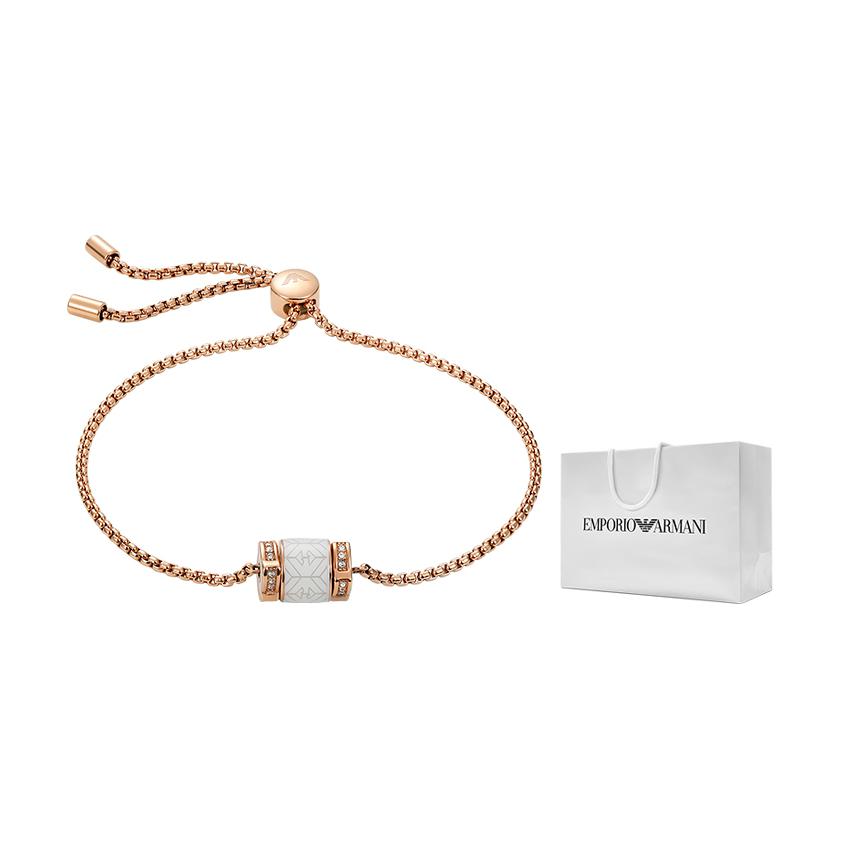 Emporio Armani Fashion Beaded Waist Chain Bracelet Women bracelet EGS2829221