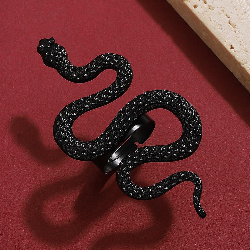 1Pcs/Set Vintage Snake Shaped Bracelets For Women Men Exquisite Punk Ring Personalized Earrings Party Jewelry Accessories Gifts