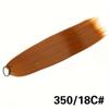 MISS WIG Long Straight Ponytail Extension 24Inch Ponytail Hair Extensions Synthetic Hair On Elastic Band Hairpiece Heat Resistant Hair Accessories