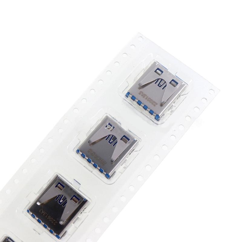 USB 3.2 Type-A Female Socket Connector Jacks Port,Repair Replacement Adapter for  Console