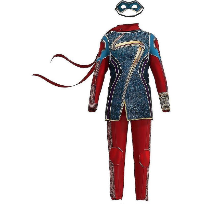 Ms Marvel Cosplay Tv Super Hero Ms Marvel Captain Marvel Cosplay Costume Uniform Suit Halloween Costume For Women