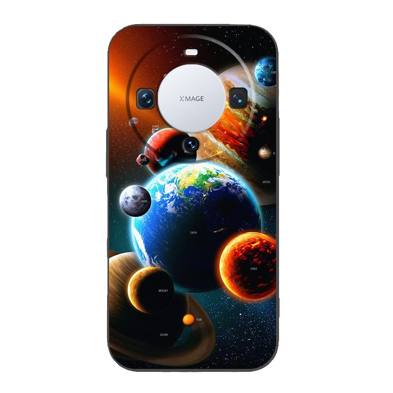 

Чехол для телефона с изображением Космоса, Планеты, Звезд, Луны для Huawei Mate 60 Pro P50 P40 P30 P20 P10 P Smart Y6 Y7 Y9 Plus Силиконовый Чехол Huawei P Smart Z