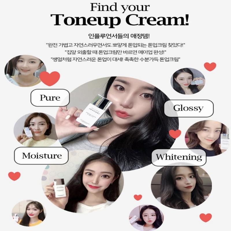 [LOUISVIEL] Интенсивный отбеливающий крем Vita Tone Up 50 г + кушон Peach Pitch SPF50+ PA+++ 15 г набор