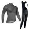 Men Women Cycling Jersey Set Long Sleeve Breathable Quick Dry Performance Kit Road Bike Racing