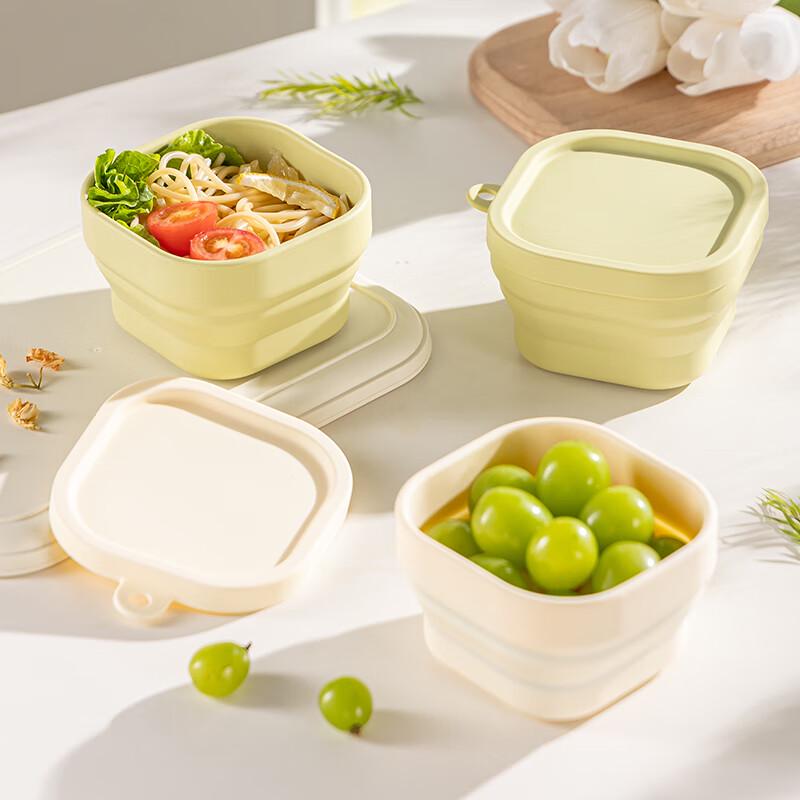 Portable Collapsible Silicone Travel Bowl