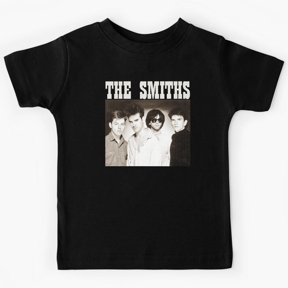 The Smiths Classic Band Photo Sepia Tone Retro Vibe Kids T-Shirt 120