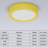 Moderne LED-taklamper 15W 10W 7W 5W runde taklamper Stue Soverom Naturlig lys Overflatemontert Panellysarmatur