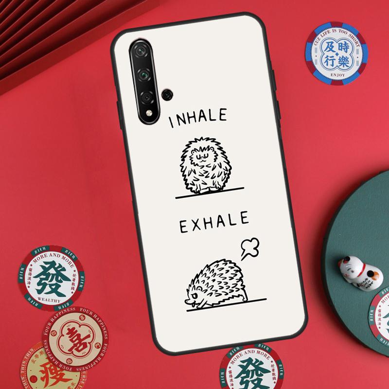 Kawaii Hedgehog Heart Cute For Huawei Nova 11 Pro 9 10 SE Y70 Y60 Y90 Y61 Y91 Y73 Y72 12s 12i 11i 8i P30 P40 Lite Case