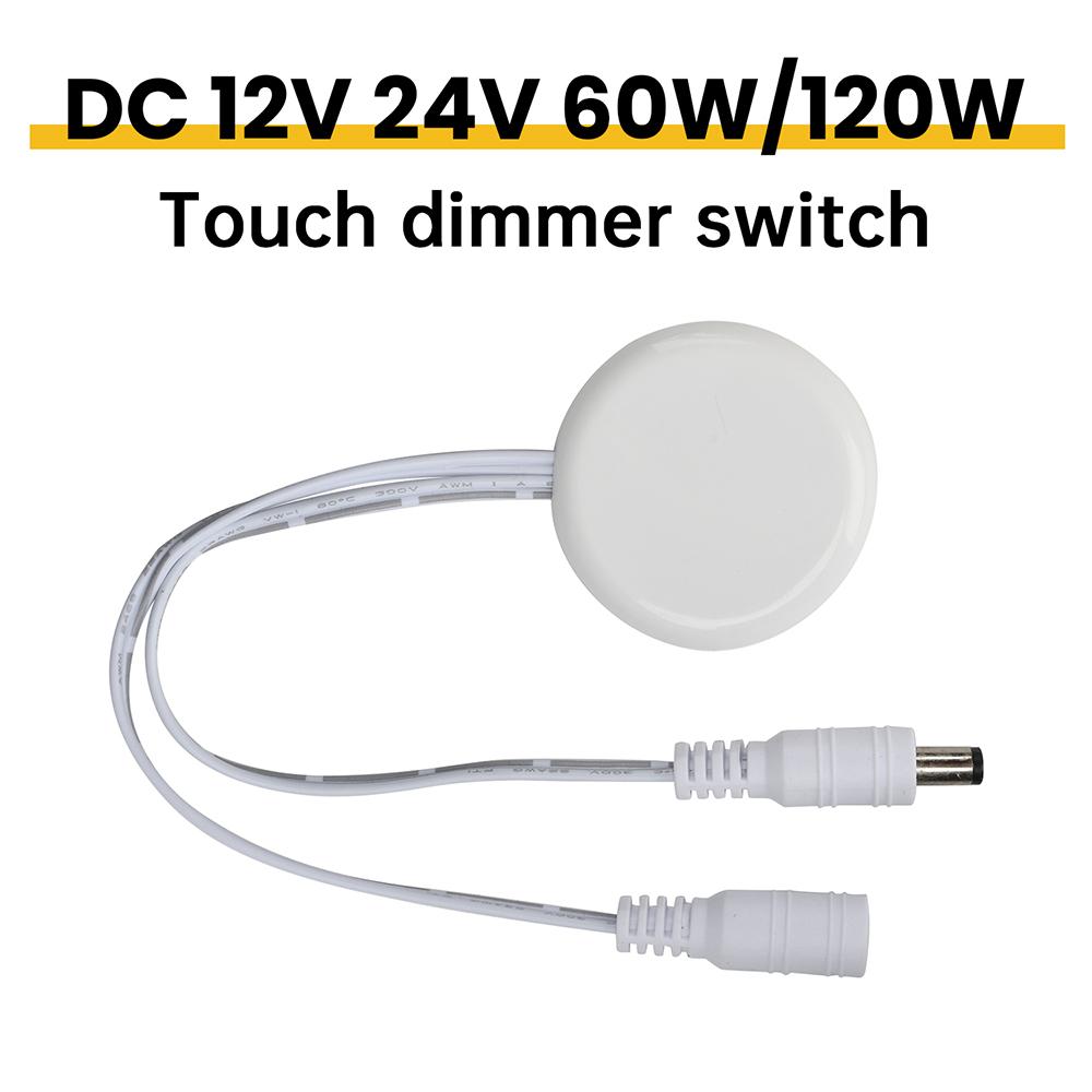 12V 24V LED Drive Dimmable Touch Sensor Switch 5cm Penetrating Wood Panel Smart Home Wardrobe Customized Dimmer